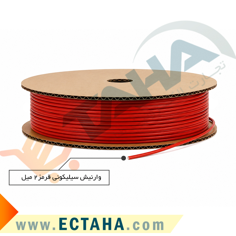روکش سیلیکونی نسوز قرمز 2 میل