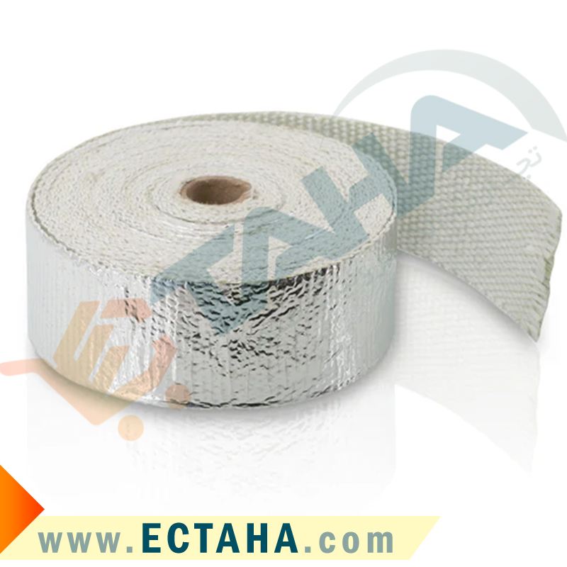 نوار نسوز اگزوز فویل دار مدل FiberFoil10m طول 10 متری