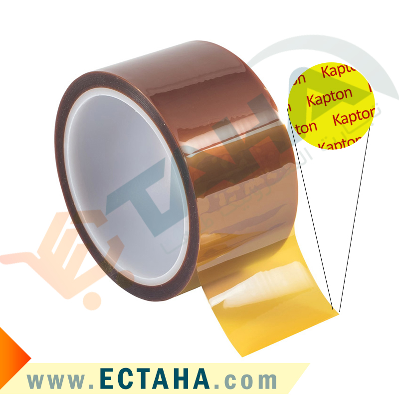 چسب نسوز کپتون اصلی برند KAPTON عرض 5 سانت